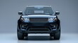 © Thanyaporn - A stylish 3D rendering of an SUV positioned in front of a plain background with extensive copy space The vehicle's robust design and detailed textures are highlighted by the lighting giving it a
