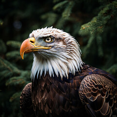 Poster - portrait of a eagle