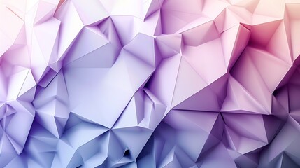 Poster - Abstract geometric background with pink and purple gradient.