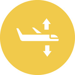 Poster - Turbulence icon vector image. Can be used for Airplane.