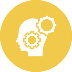 Poster - Cognitive Load icon vector image. Can be used for ADHD.