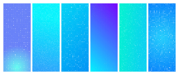 Canvas Print - Abstract gradient geometric background with squares