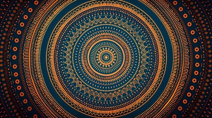 Wall Mural - abstract mandala pattern