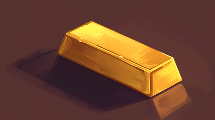 One gold bar