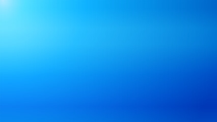 Poster - Smooth blue gradient color blurred background