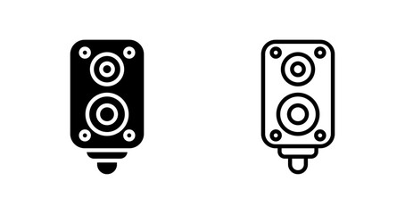 Sticker - Speaker Vector Icon