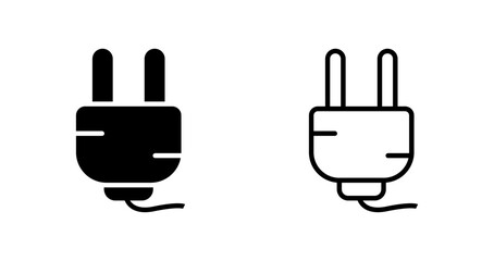 Wall Mural - Plug Vector Icon