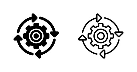 Continuous Integration Vector Icon