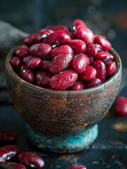 Wall Mural - cranberries in a bowl