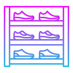 Wall Mural - Shoes Icon