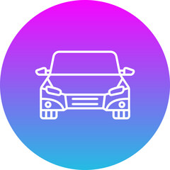 Wall Mural - Car Icon