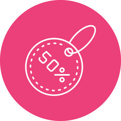 Sticker - Discount Tag Icon