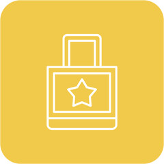 Sticker - Shopping bag Icon