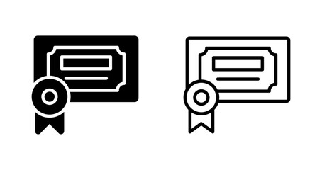 Poster - Certification Vector Icon