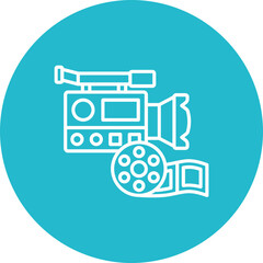 Sticker - Camera film Icon