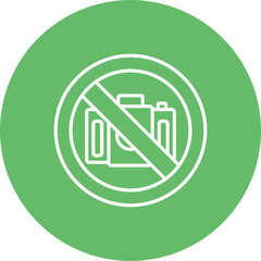 Sticker - No camera Icon