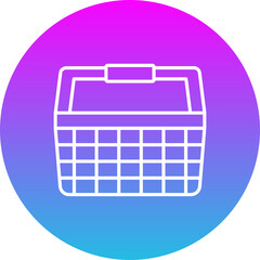 Sticker - Picnic basket Icon