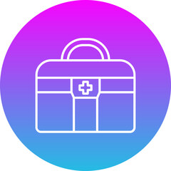 Sticker - First aid kit Icon