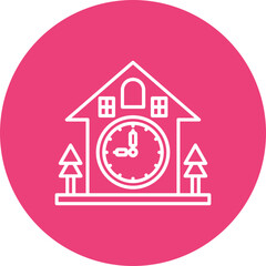 Sticker - Cuckoo clock Icon