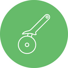 Poster - Pizza cutter Icon