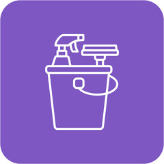 Poster - Cleaning Icon