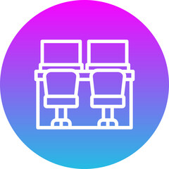 Poster - Desk Icon