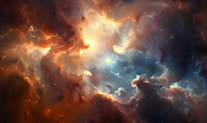 background with space