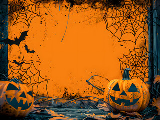Wall Mural - halloween frame