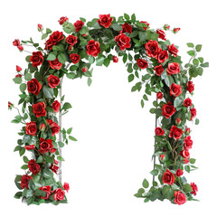 Wall Mural - Rose Garland Arch for Weddings and Events