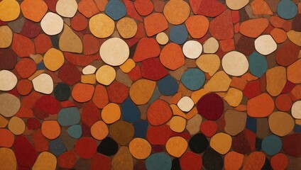 Wall Mural - background with circles