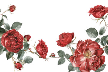 Sticker - PNG Elegant vintage floral design