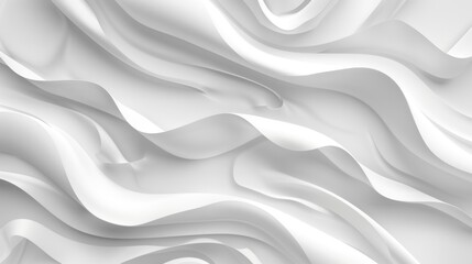 Wall Mural - Abstract White Swirling Texture