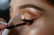 © Vlad - Wedding Make Up. Bride's Beauty by Professional Artist with Eyeshadow Palette