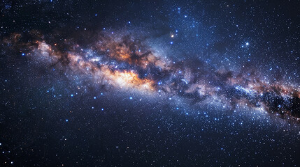 cosmic galaxy starry night