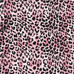 Poster - leopard skin texture