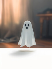 Sticker - Cute funny ghost