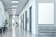 © Michael - Modern, Bright Hallway In Medical Facility Or Office: Perfect For Healthcare, Corporate, Or Interior Design Projects