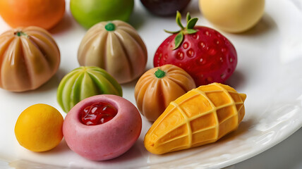 Poster - marzipan fruits