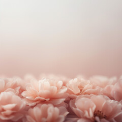 Wall Mural - A close up of a bunch of pink flowers