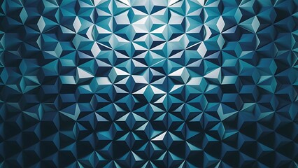 Wall Mural - Seamless 3D Geometric Wallpaper Pattern Design