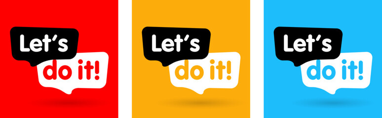 Poster - Let's do it