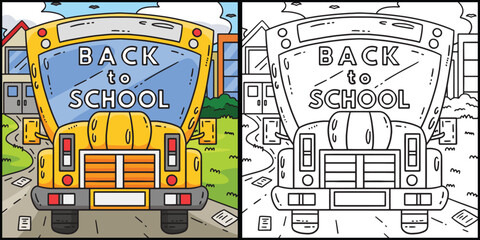 Poster - First Day of School Back to School Bus 