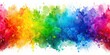 © Jotch - Rainbow watercolors splash on background, rainbow, watercolor, splash, vibrant, colorful, abstract, art, background