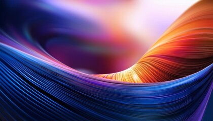 Poster - 3D abstract background creative project