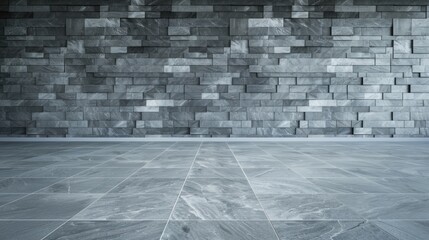Poster - A close-up view of a wall constructed of numerous black cubes of varying sizes and arrangements, creating a geometric abstract background