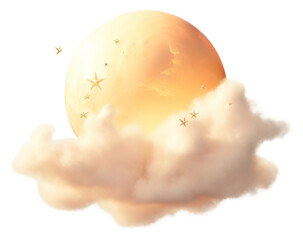 Wall Mural - png dreamy celestial cloud art