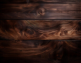Poster -  Dark Wood Background Design- A rich, dark wood texture with natural grain patterns, pro_1(118)