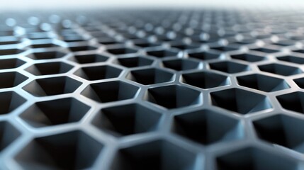 Poster - Grid: A honeycomb-like grid attachment that controls the spread of light