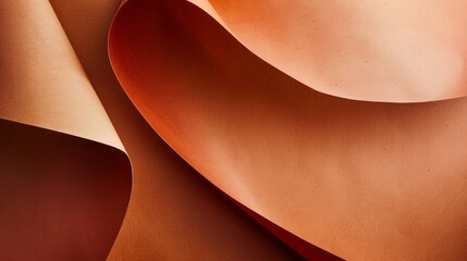 Poster - A piece of paper with a brown color and a wavy texture