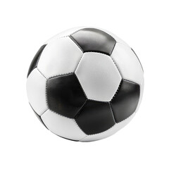 Sports, equipment, concept, Football or soccer ball on white background